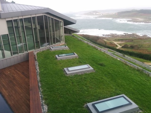 Ascensor inclinado Parador de Muxía