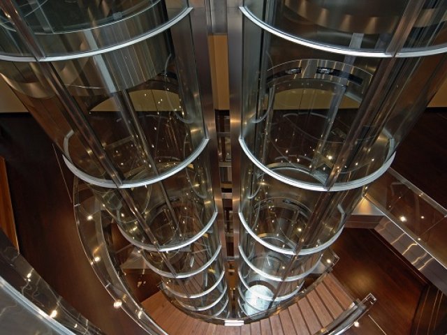 Panorámico en edificio central Abanca en A Coruña