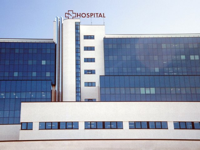 Ascensores en el Hospital de Santiago