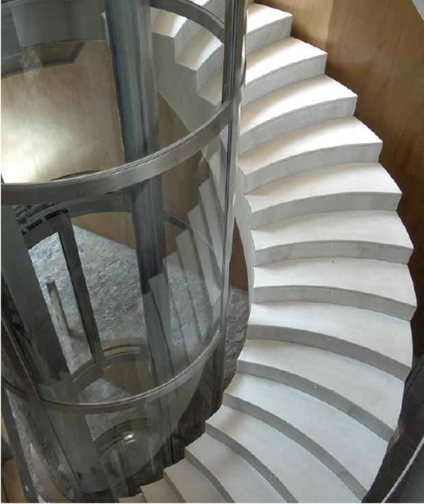 escalera circular