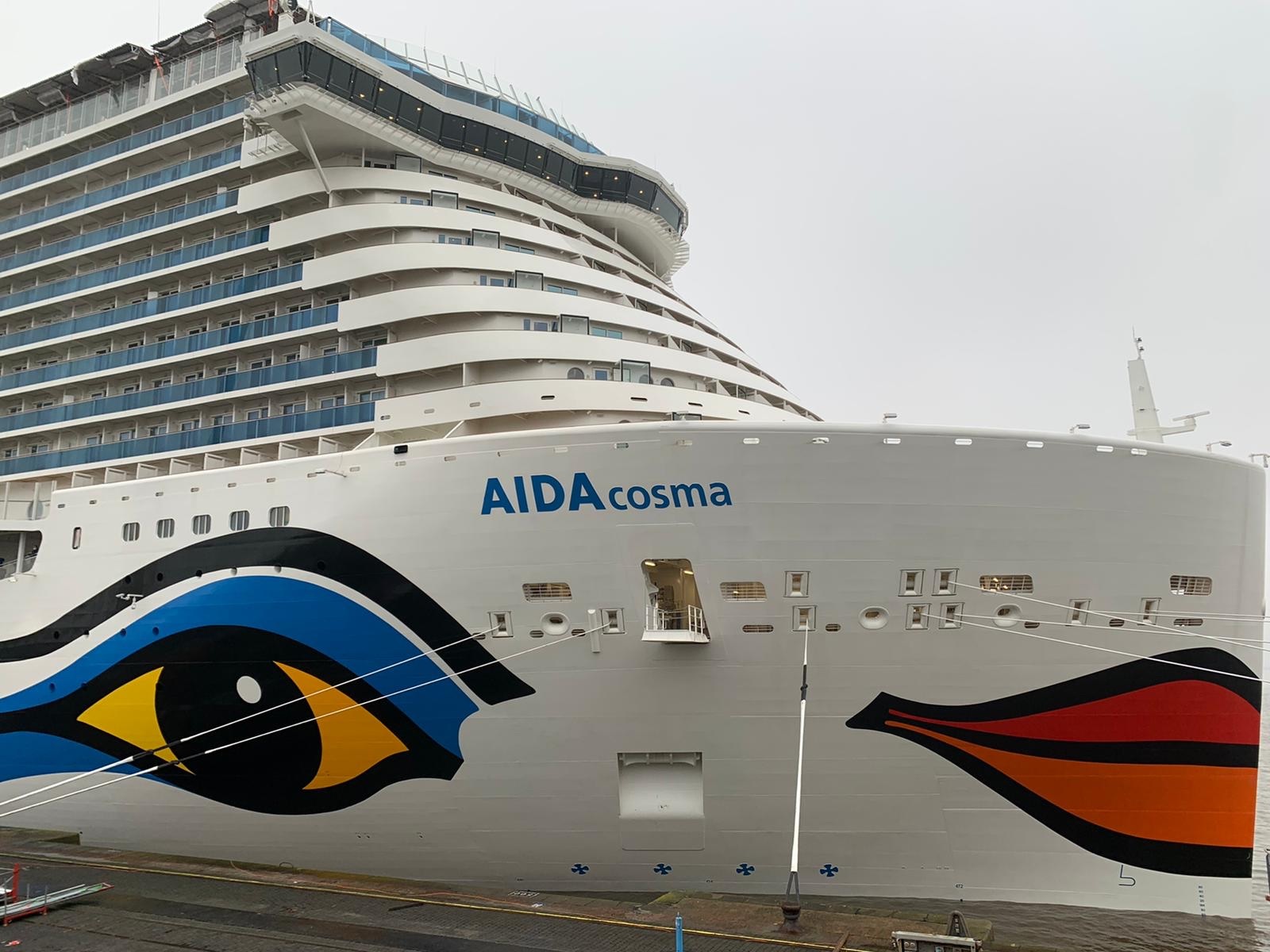 EL NUEVO CRUCERO AIDA COSMA COMIENZA SU NAVEGACIÓN CON EQUIPOS DESARROLLADOS POR ENOR